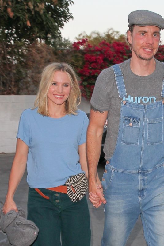 KRISTEN BELL Out in West Hollywood 08/02/2018