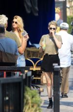 KRISTEN STEWART and STELLA MAXWELL Out in Los Angeles 08/11/2018