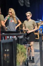 KRISTEN STEWART and STELLA MAXWELL Out in Los Angeles 08/11/2018
