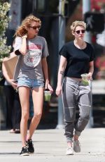 KRISTEN STEWART and STELLA MAXWELL Out in Los Angeles 08/16/2018