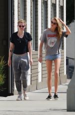 KRISTEN STEWART and STELLA MAXWELL Out in Los Angeles 08/16/2018