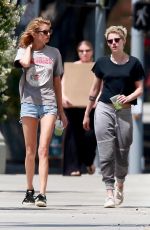 KRISTEN STEWART and STELLA MAXWELL Out in Los Angeles 08/16/2018