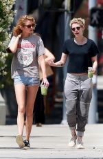 KRISTEN STEWART and STELLA MAXWELL Out in Los Angeles 08/16/2018