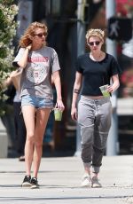 KRISTEN STEWART and STELLA MAXWELL Out in Los Angeles 08/16/2018