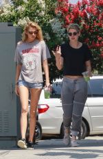 KRISTEN STEWART and STELLA MAXWELL Out in Los Angeles 08/16/2018