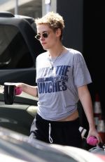 KRISTEN STEWART Leaves Karate Class at Hollywood Dojo 08/17/2018