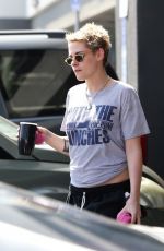 KRISTEN STEWART Leaves Karate Class at Hollywood Dojo 08/17/2018