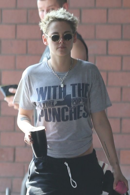 KRISTEN STEWART Leaves Karate Class at Hollywood Dojo 08/17/2018