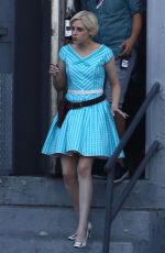 KRISTEN STEWART on the Set of Against All Enemies in Hollywood 08/01/2018