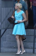 KRISTEN STEWART on the Set of Against All Enemies in Hollywood 08/01/2018