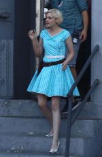 KRISTEN STEWART on the Set of Against All Enemies in Hollywood 08/01/2018