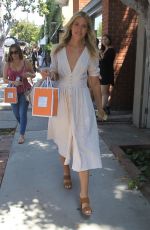 KRISTINA CAVALLARI Leaves Kate Somerville in West Hollywood 08/17/2018