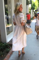 KRISTINA CAVALLARI Leaves Kate Somerville in West Hollywood 08/17/2018