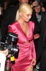 KYLIE JENNER at Her 21st Birthday Dinner in West Hollywood 08/09/2018
