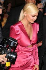KYLIE JENNER at Her 21st Birthday Dinner in West Hollywood 08/09/2018