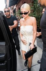 KYLIE JENNER Leaves Mercer Hotel in New York 08/21/2018