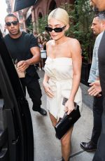 KYLIE JENNER Leaves Mercer Hotel in New York 08/21/2018