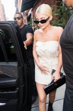 KYLIE JENNER Leaves Mercer Hotel in New York 08/21/2018