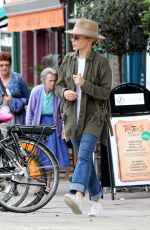 KYLIE MINOGUE Out and About in Primrose Hill 08/13/2018
