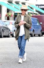 KYLIE MINOGUE Out and About in Primrose Hill 08/13/2018