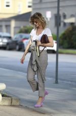 KYRA SEDGWICK Out and About in Los Angeles 08/20/2018