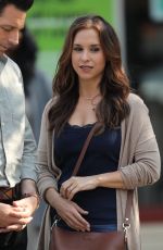 LACEY CHABERT on the Set of Aall of My Heart: The Wedding in Vancouver 08/12/2018