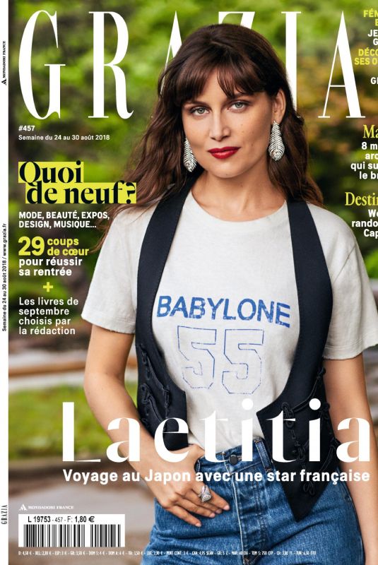 LAETITIA CASTA in Grazia Magazine, France August 2018