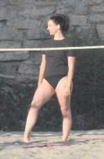 LANA DEL REY in Bikini Bottom at a Beach in Malibu 08/26/2018