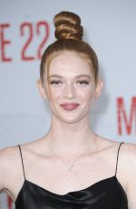 LARSEN THOMPSON at Mile 22 Premiere in Los Angeles 08/09/2018
