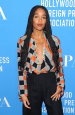 LAURA HARRIER at HFPA Annual Grants Banquet in Beverly Hills 08/09/2018