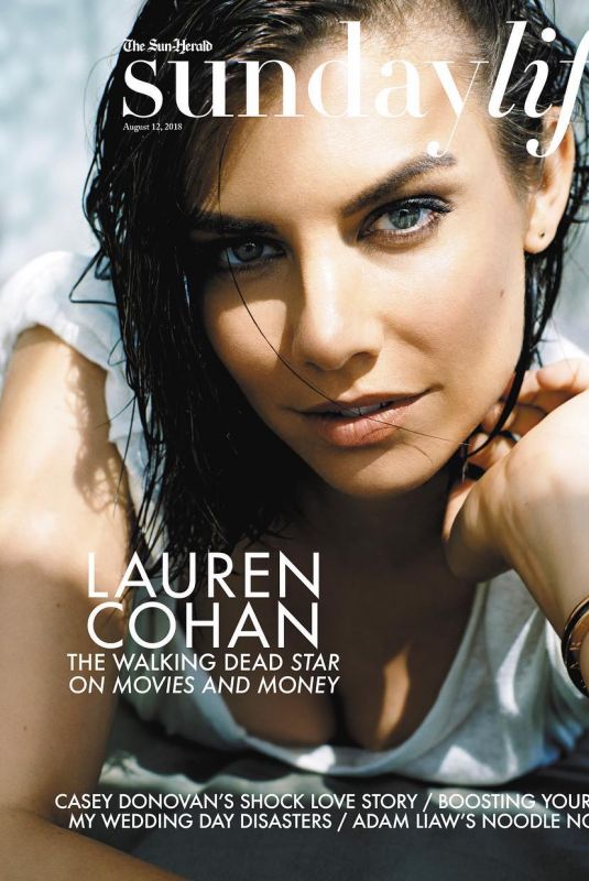 LAUREN COHAN on the Cover of Sunday Life Magazine, August 2018
