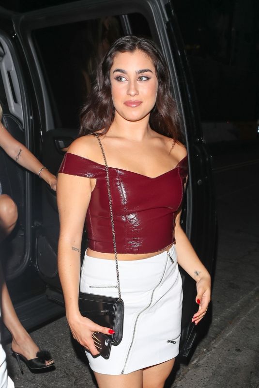 LAUREN JAREGUI Night Out in Los Angeles 08/22/2018