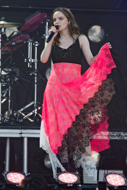 LAUREN MAYBERRY Performs at Jimmy Kimmel Live in Los Angeles 08/14/2018