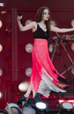 LAUREN MAYBERRY Performs at Jimmy Kimmel Live in Los Angeles 08/14/2018
