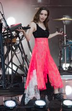 LAUREN MAYBERRY Performs at Jimmy Kimmel Live in Los Angeles 08/14/2018