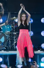 LAUREN MAYBERRY Performs at Jimmy Kimmel Live in Los Angeles 08/14/2018