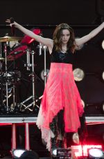 LAUREN MAYBERRY Performs at Jimmy Kimmel Live in Los Angeles 08/14/2018