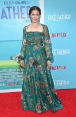 LAUREN MILLER at Like Father Premiere in Los Angeles 07/31/2018