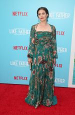 LAUREN MILLER at Like Father Premiere in Los Angeles 07/31/2018
