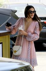 LEA MICHELE Out Shopping in Beverly Hills 08/26/2018