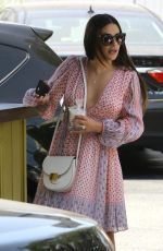 LEA MICHELE Out Shopping in Beverly Hills 08/26/2018