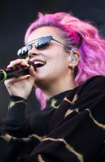 LILY ALLEN Performs at Musicfestival Way Out West in Gothenburg 08/10/2018