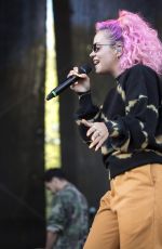 LILY ALLEN Performs at Musicfestival Way Out West in Gothenburg 08/10/2018