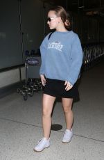 LILY-ROSE DEPP at Los Angeles International Airport 08/15/2018