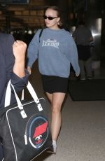 LILY-ROSE DEPP at Los Angeles International Airport 08/15/2018