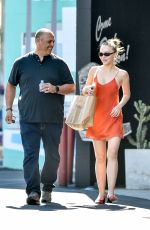 LILY-ROSE DEPP Leaves Boot Star in West Hollywood 08/07/2018