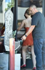 LILY-ROSE DEPP Leaves Boot Star in West Hollywood 08/07/2018