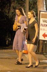 LILY-ROSE DEPP Out for Dinner in West Hollywood 08/12/2018