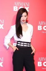 LIN CHI-LING at Armani Box Promotion in Taipei 08/14/2018
