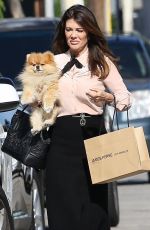 LISA VANDERPUMP Out Shopping in West Hollywood 08/14/2018